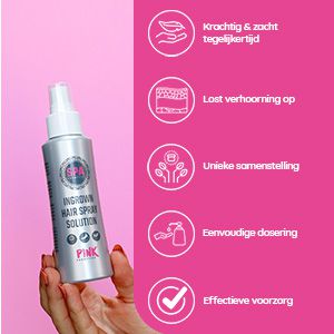 PINK Ingrown Hair Spray Solution